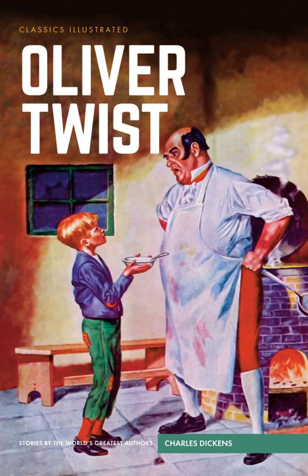 Classics Illustrated: Oliver Twist cover — © Classic Comic Store