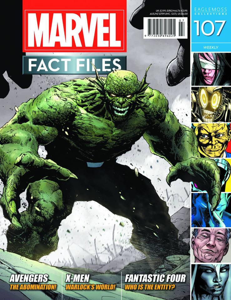 Marvel Fact Files #107