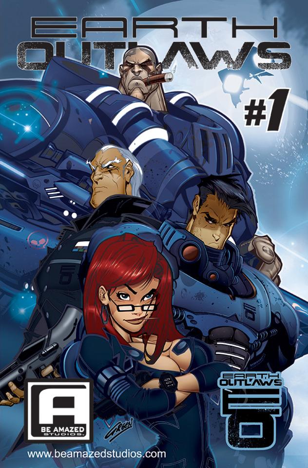 Earth Outlaws cover — © Be Amazed Studios