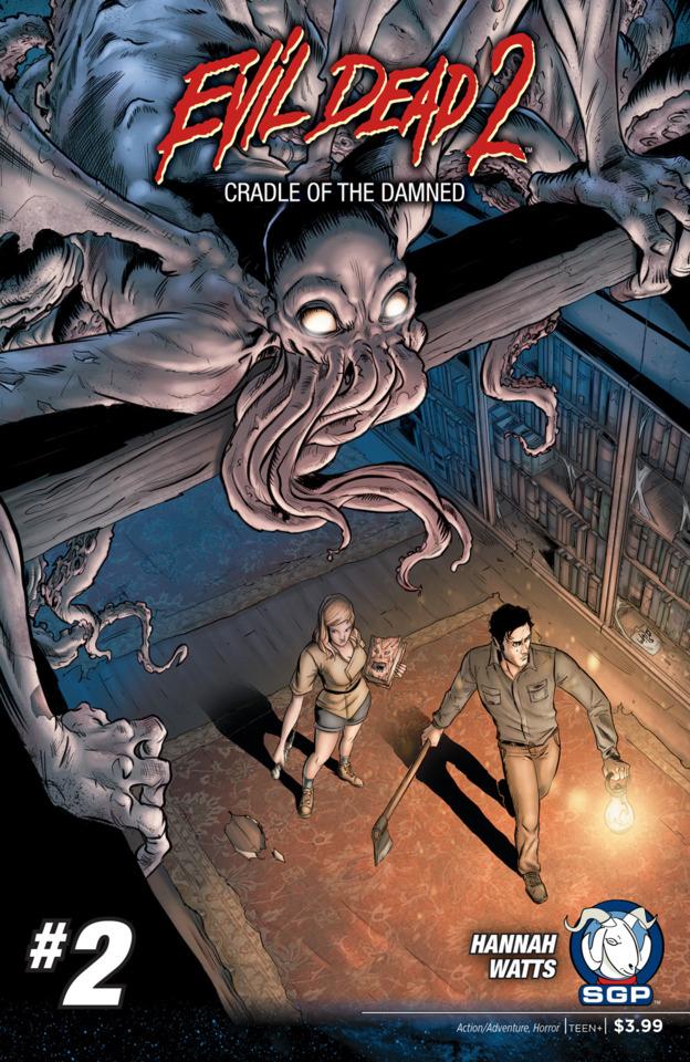 Evil Dead 2: Cradle of the Damned #2 cover