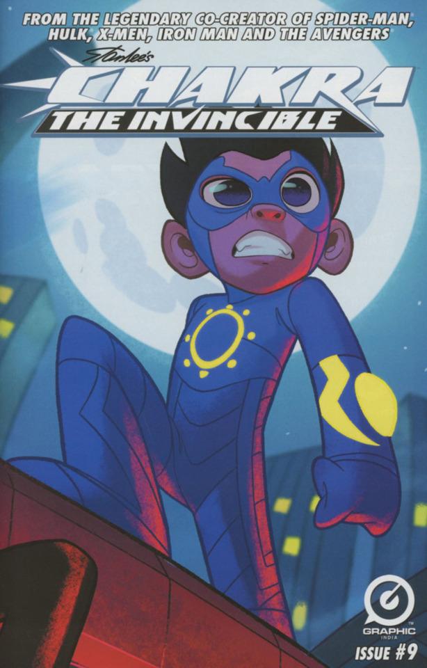 Chakra the Invincible #9 cover