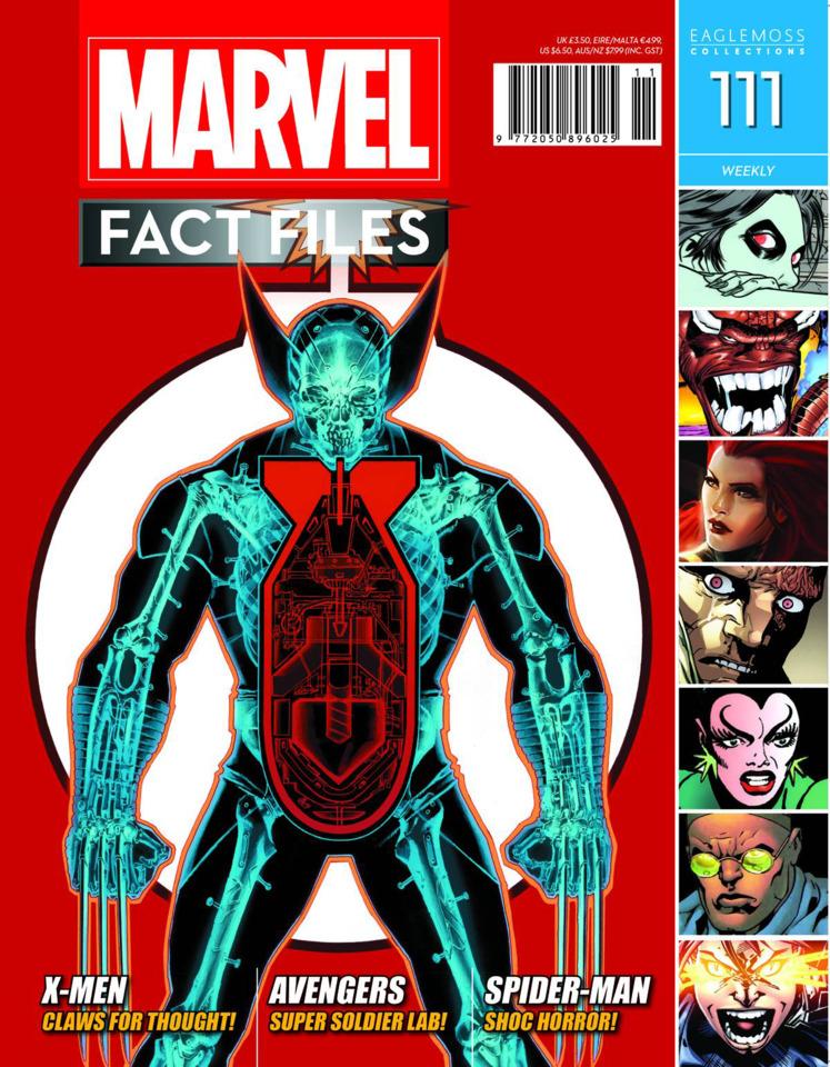 Marvel Fact Files #111