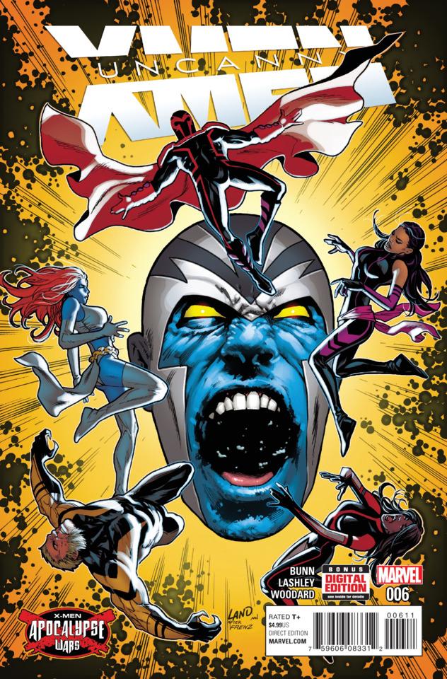 Uncanny X-Men #6 cover