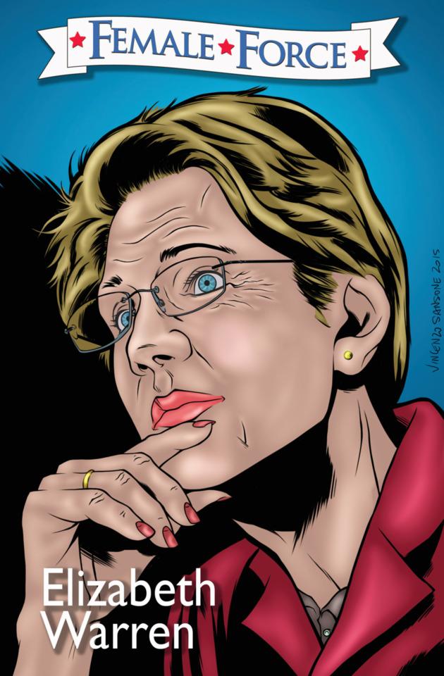 Female Force: Elizabeth Warren #1 cover