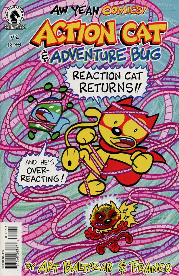 Aw Yeah Comics: Action Cat & Adventure Bug! #2