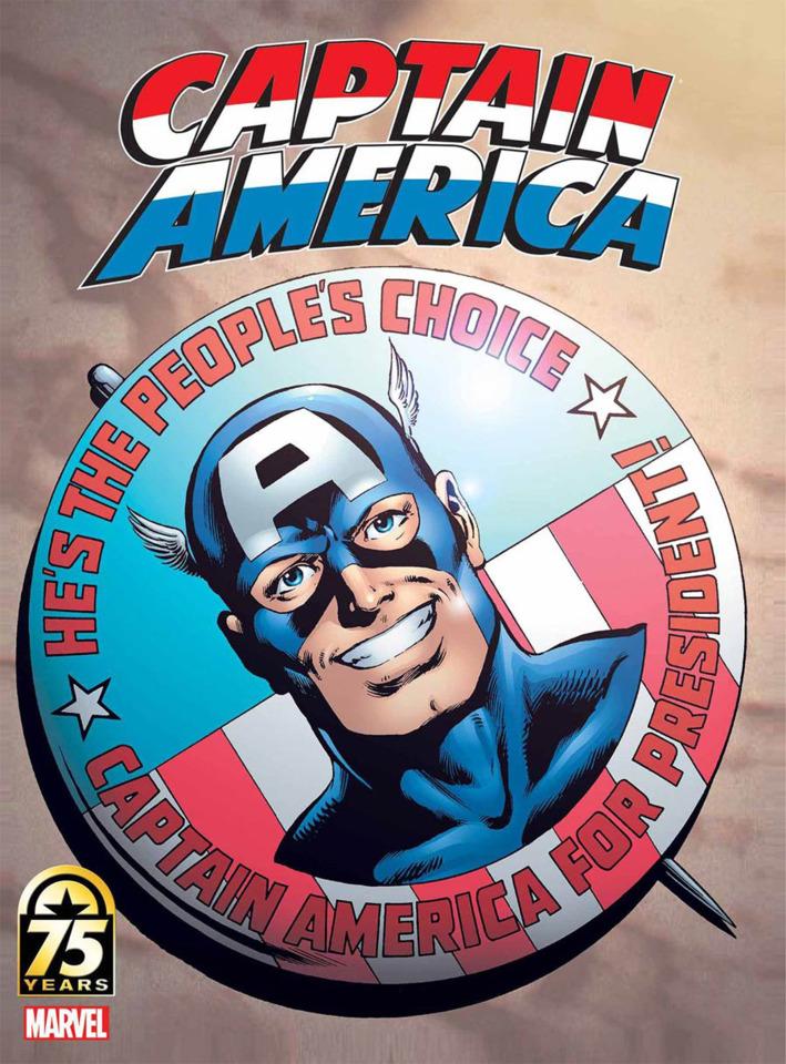 Captain America 75th Anniversary Magazine