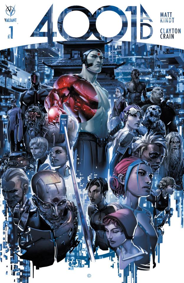 4001 A.D. cover — © DMG/Valiant Entertainment