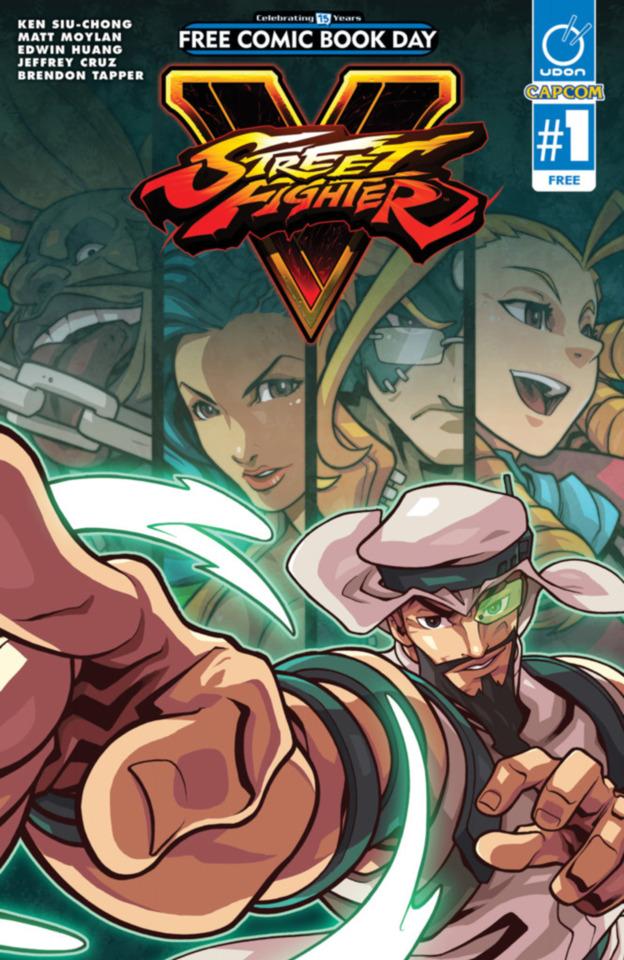 Street Fighter V Free Comic Book Day 2016 Special #1 cover