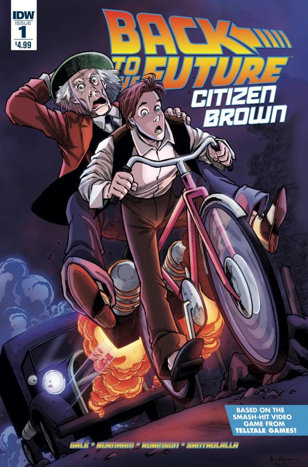 Back To The Future: Citizen Brown cover — © IDW Publishing