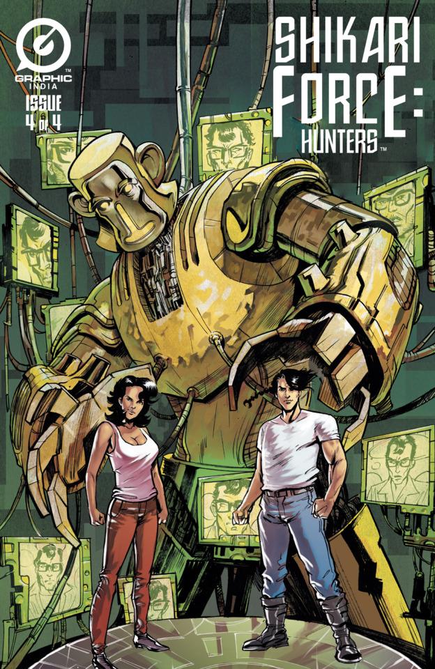 Shikari Force: Hunters #4 cover
