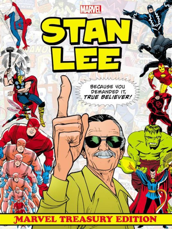 Stan Lee: Marvel Treasury Edition Slipcase cover — © Marvel