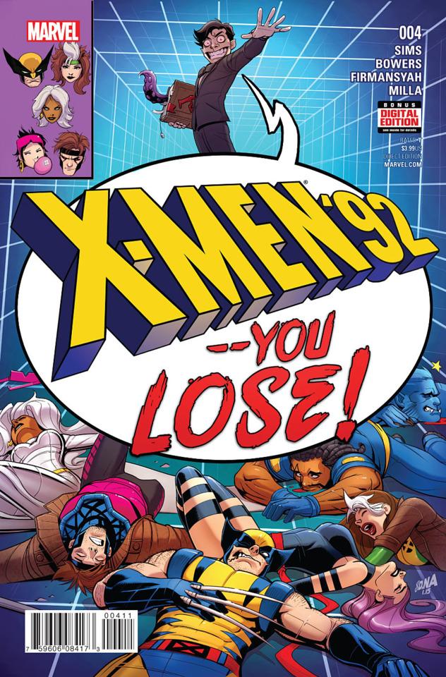 X-Men '92 #4 cover
