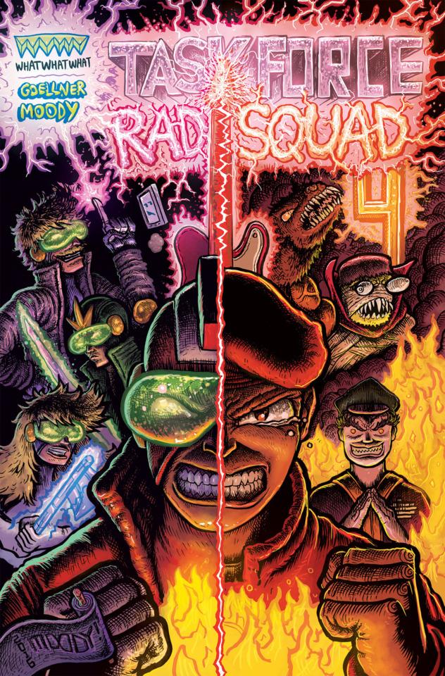 Task Force Rad Squad #4 cover