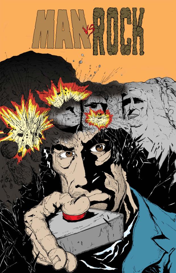 Man vs. Rock (IN COLOR!)
