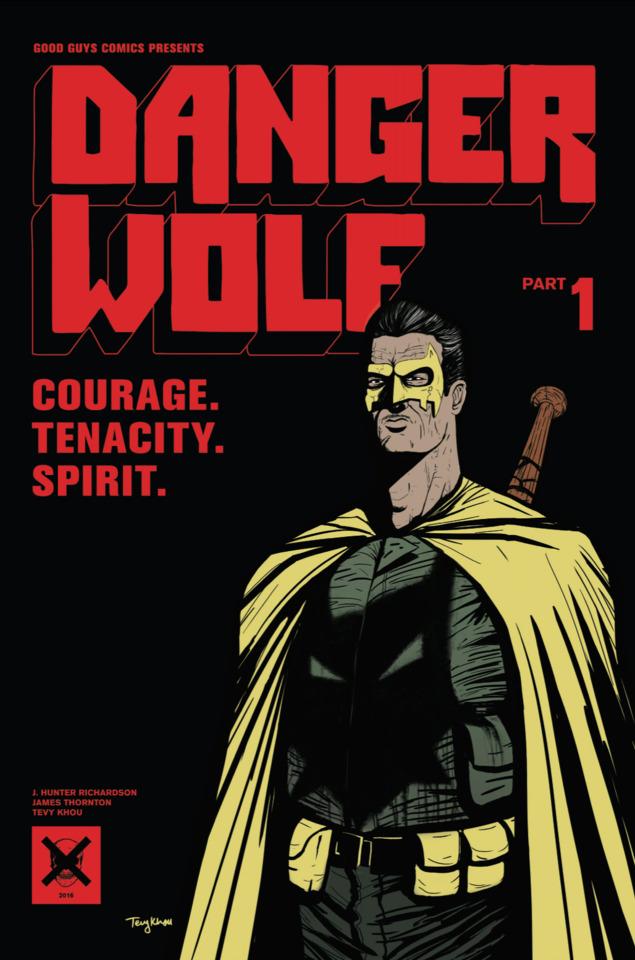 Danger Wolf cover — © Good Guys Comics