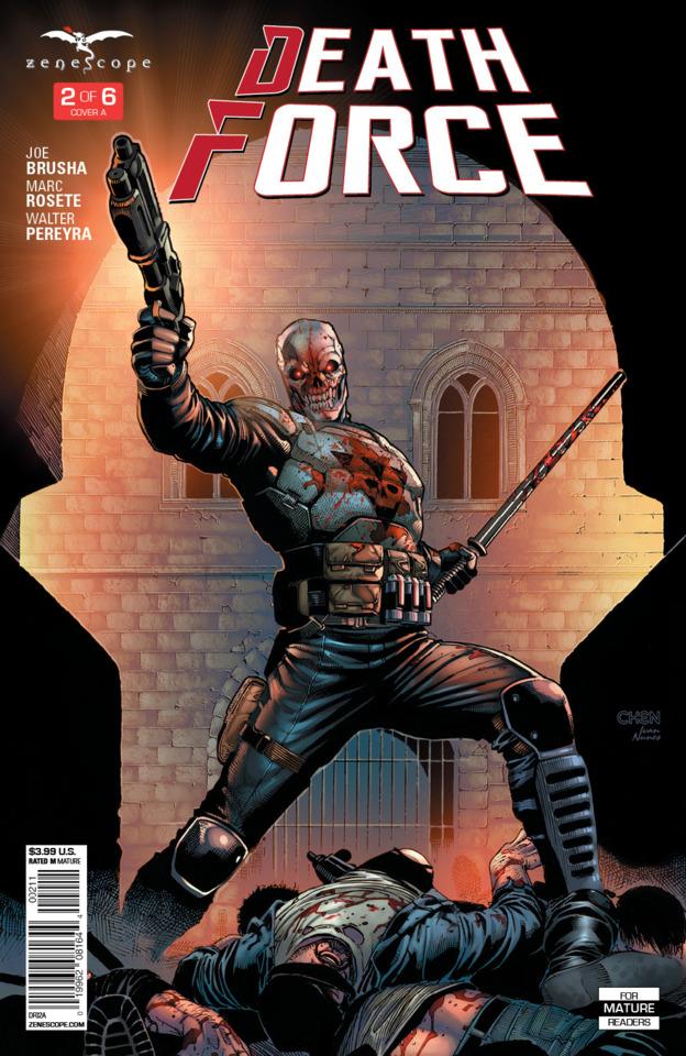 Death Force #2 cover