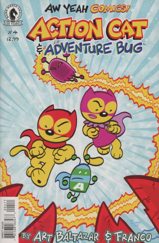 Aw Yeah Comics: Action Cat & Adventure Bug! #4