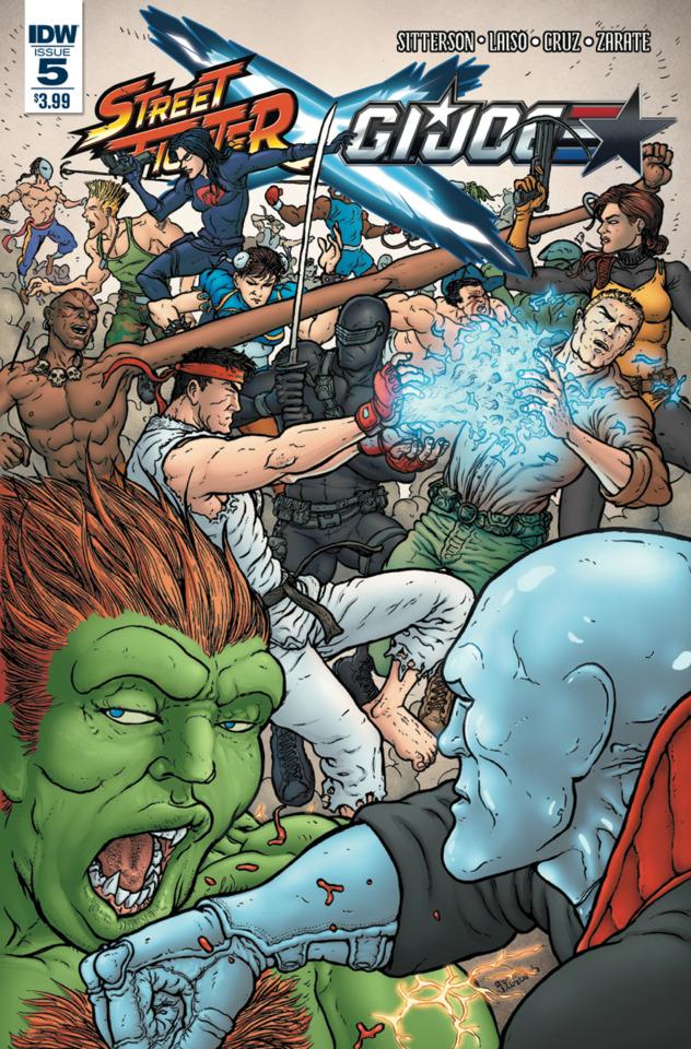 Street Fighter x G.I. Joe #5
