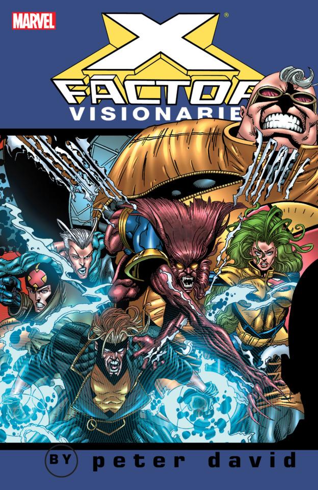 X-Factor Visionaries: Peter David #4 cover