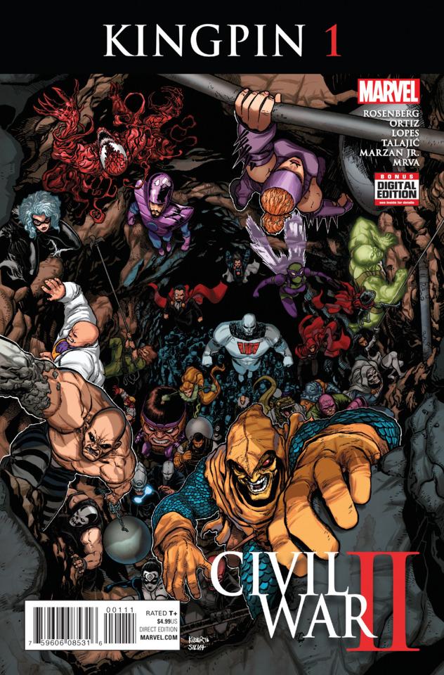 Civil War II: Kingpin #1 cover