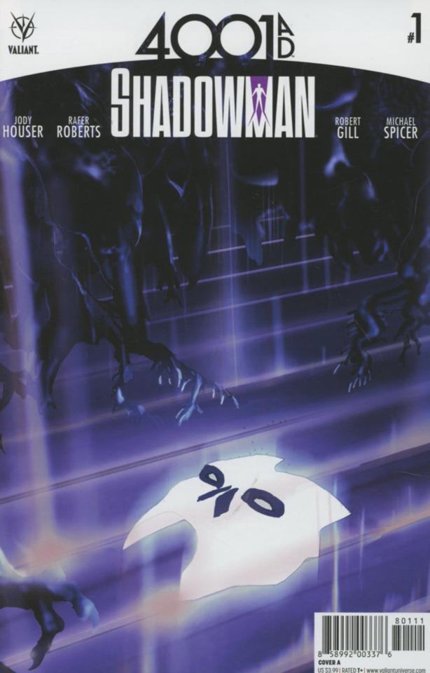 4001 A.D.: Shadowman cover — © DMG/Valiant Entertainment