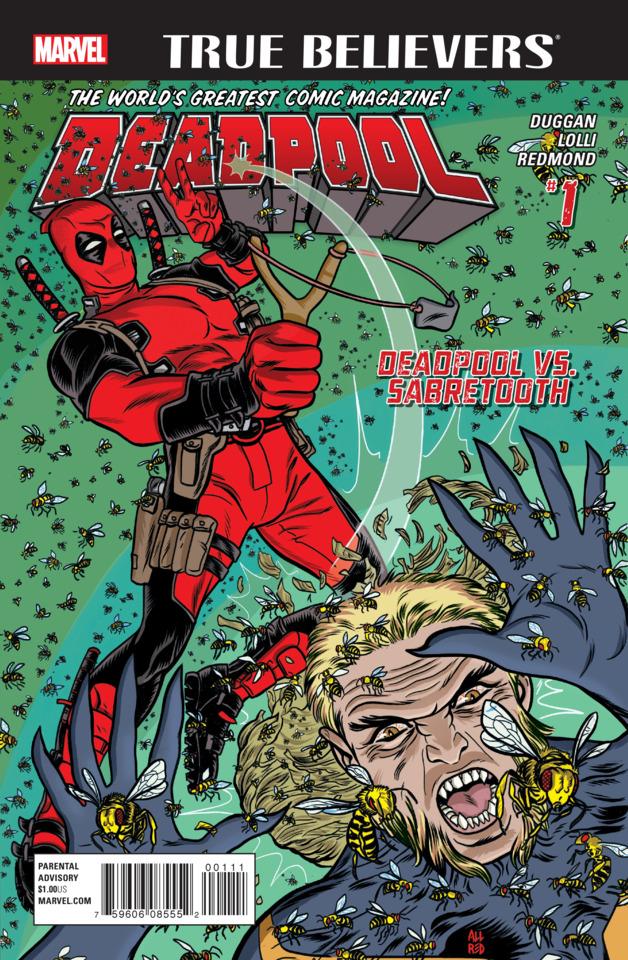 True Believers: Deadpool: Deadpool Vs. Sabretooth