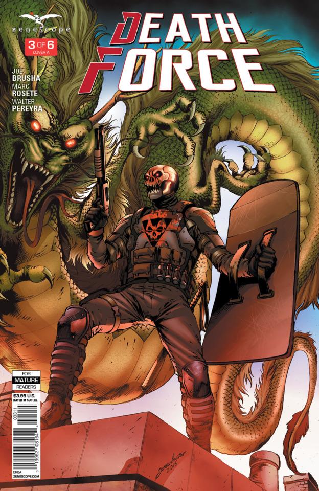 Death Force #3 cover