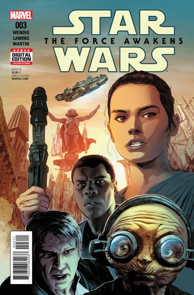 Star Wars: The Force Awakens Adaptation #3 cover