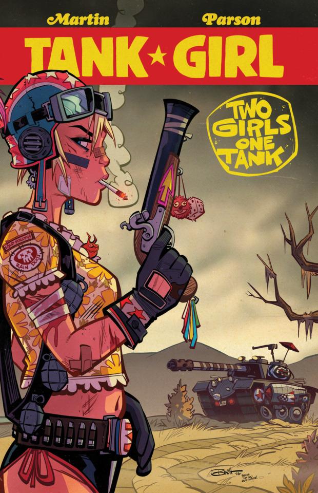 Tank Girl: Two Girls One Tank #4 cover