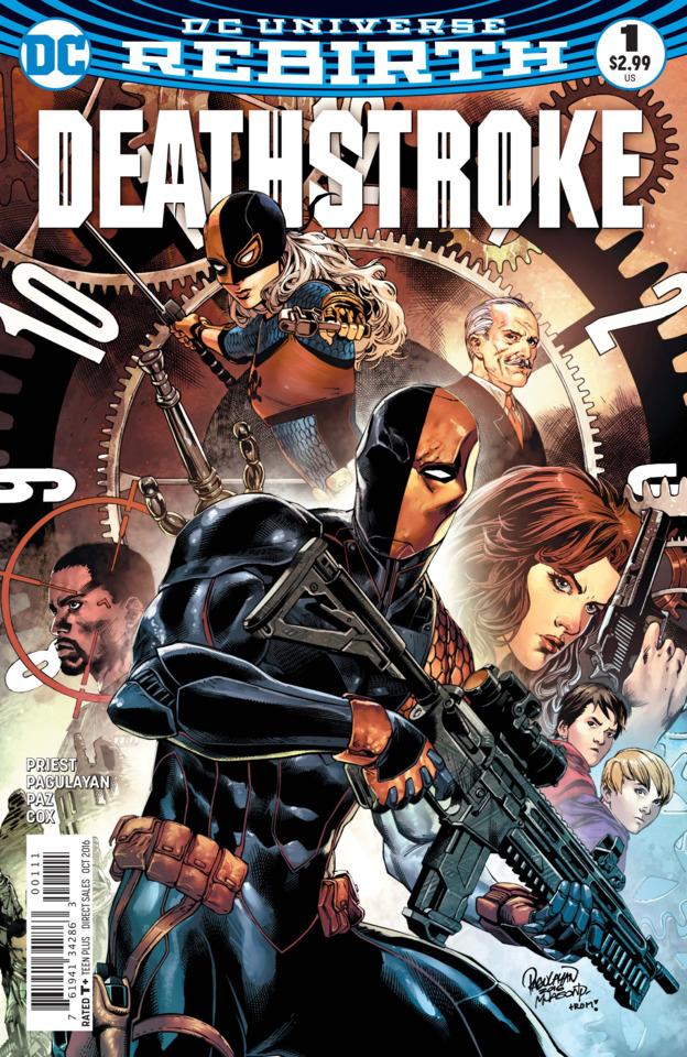 Deathstroke cover — © DC Comics