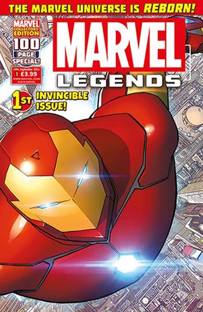 Marvel Legends cover — © Marvel UK/Panini UK