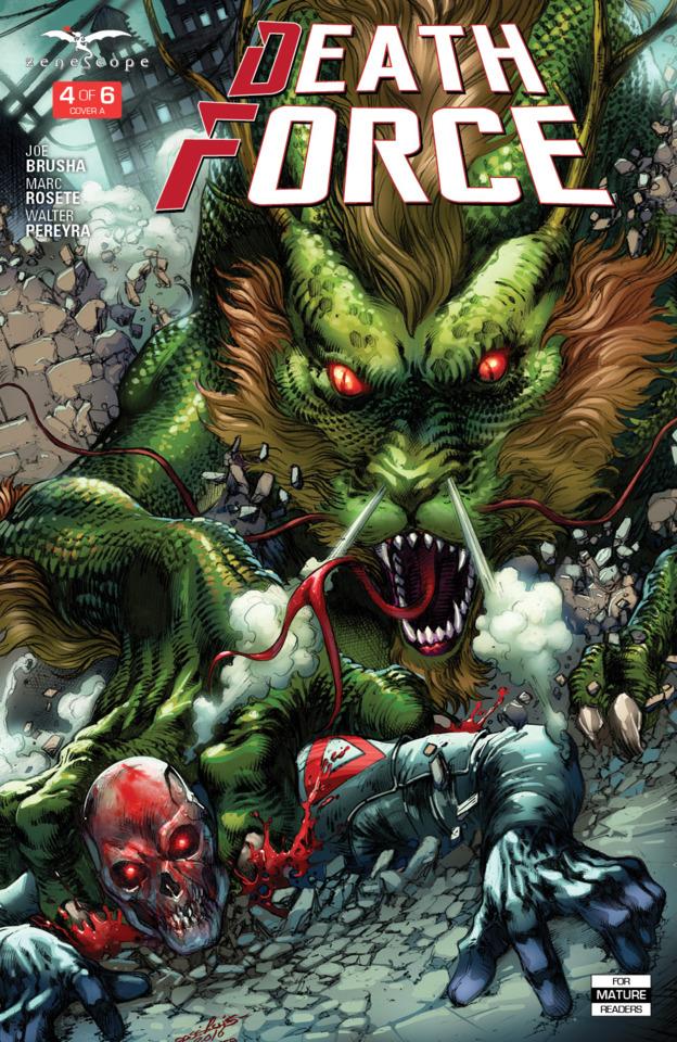 Death Force #4 cover