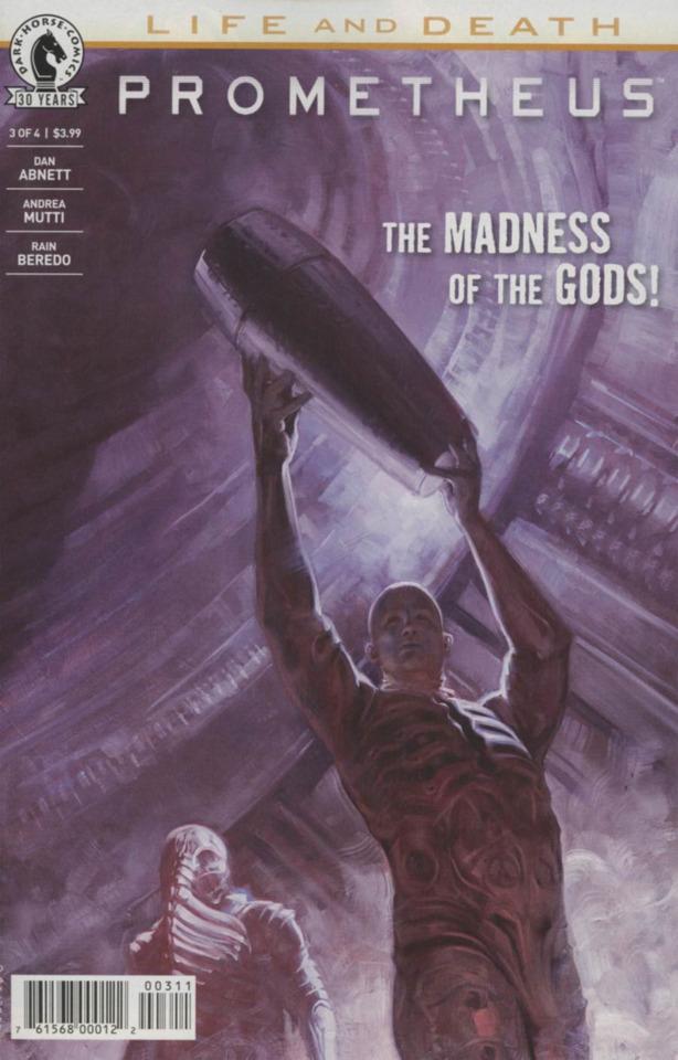 Prometheus: Life And Death #3 cover