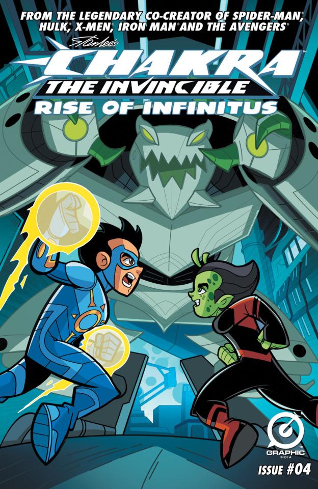 Stan Lee's Chakra The Invincible: Rise of Infinitus #4 cover