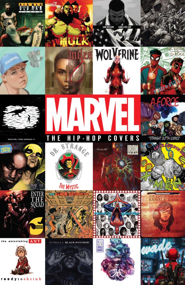 Marvel: The Hip-Hop Covers cover — © Marvel