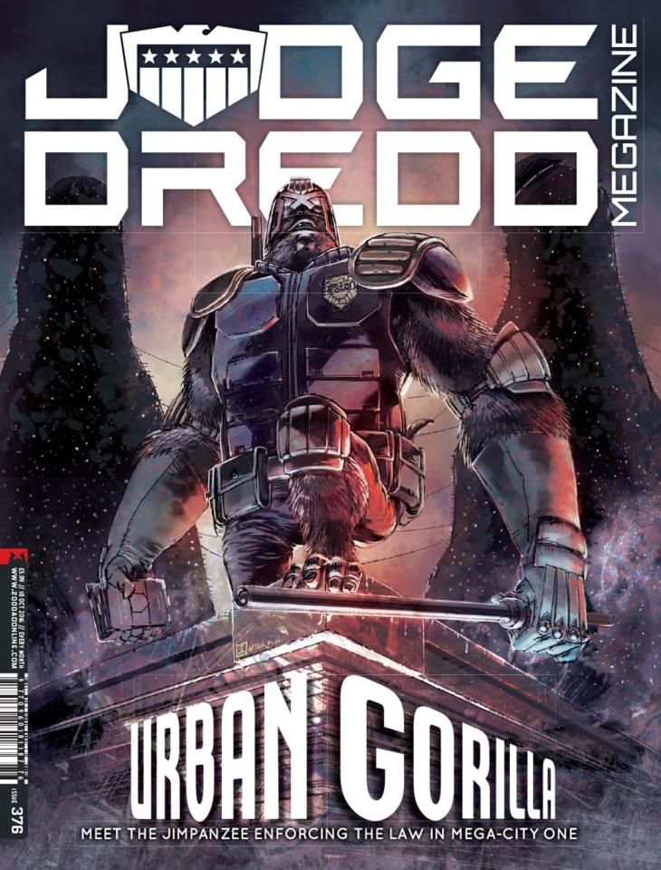 Judge Dredd Megazine #376 cover
