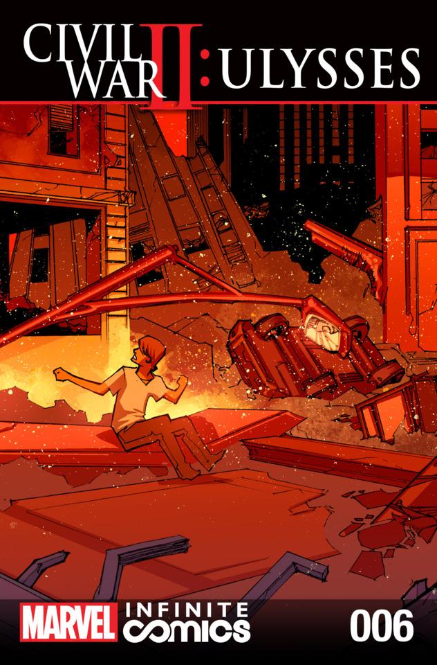 Civil War II: Ulysses Infinite Comic #6 cover