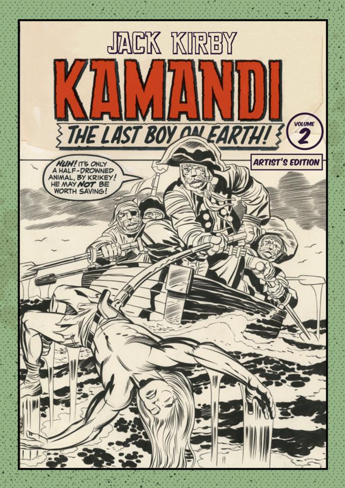 Jack Kirby Kamandi The Last Boy On Earth Artist's Edition #2 cover