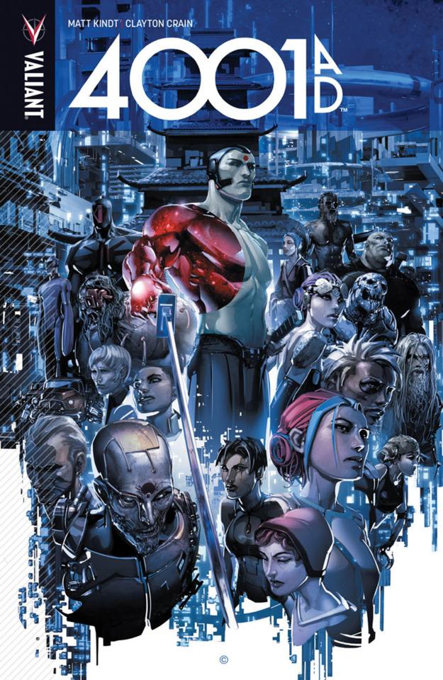 4001 A.D. cover — © DMG/Valiant Entertainment