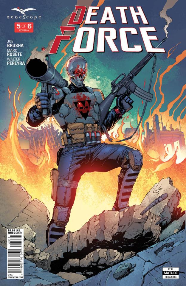 Death Force #5 cover