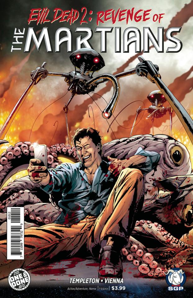 Evil Dead 2: Revenge of the Martians cover — © Space Goat Productions