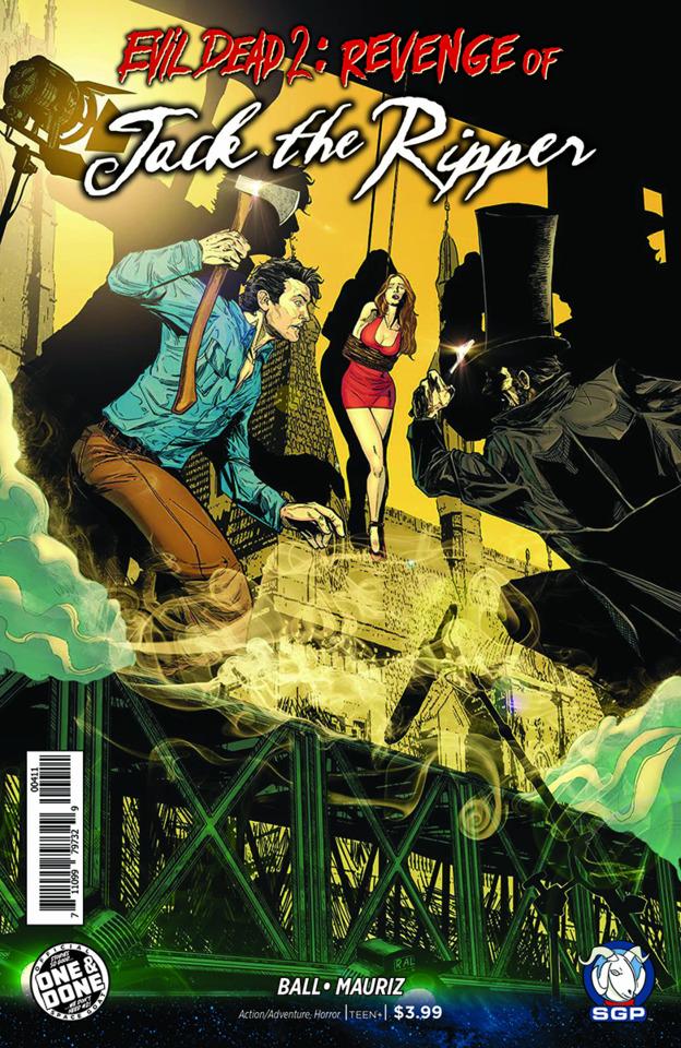 Evil Dead 2: Revenge of Jack the Ripper #1 cover