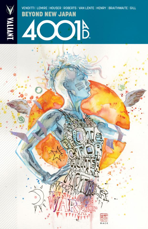 4001 A.D.: Beyond New Japan cover — © DMG/Valiant Entertainment