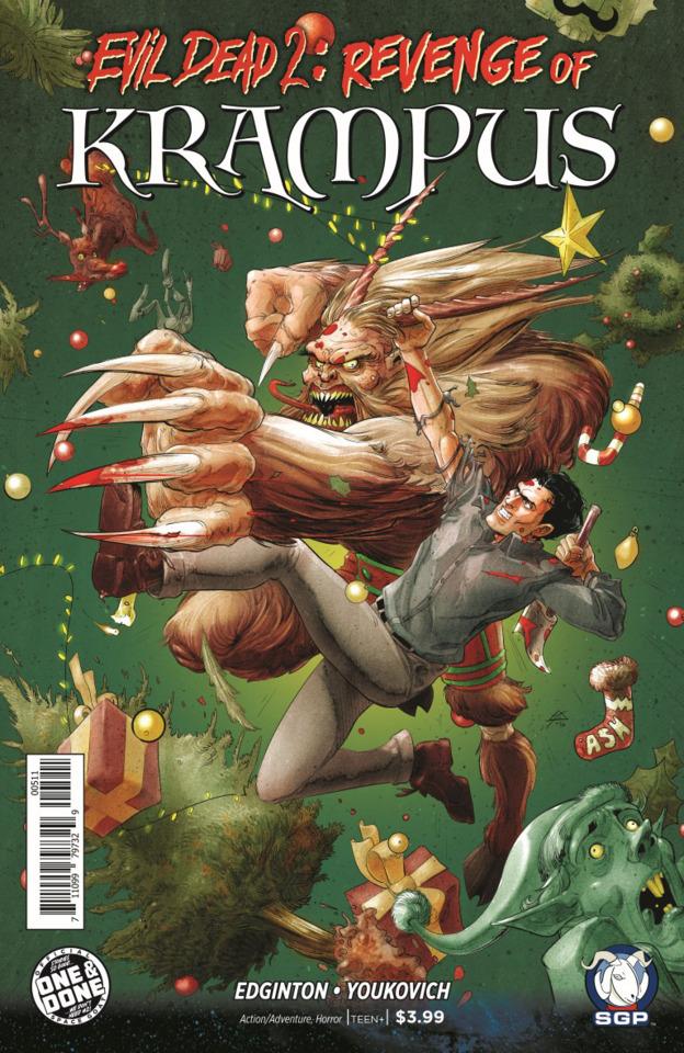 Evil Dead 2: Revenge of Krampus #1 cover