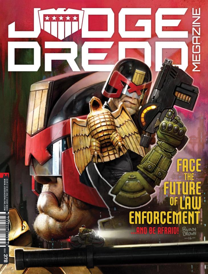 Judge Dredd Megazine #378 cover