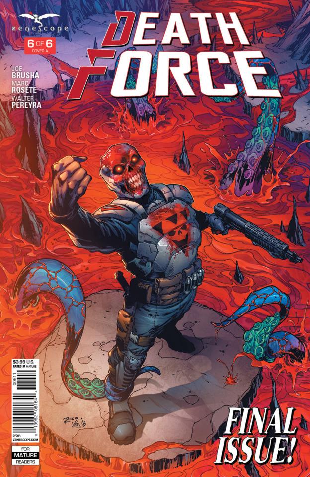 Death Force #6 cover
