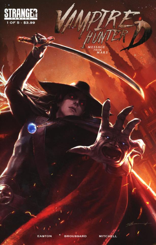 Vampire Hunter D: Message From Mars cover — © Stranger Comics
