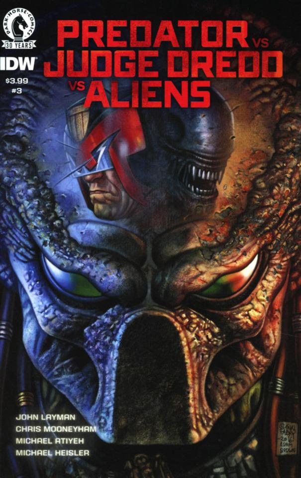 Predator Vs. Judge Dredd Vs. Aliens #3