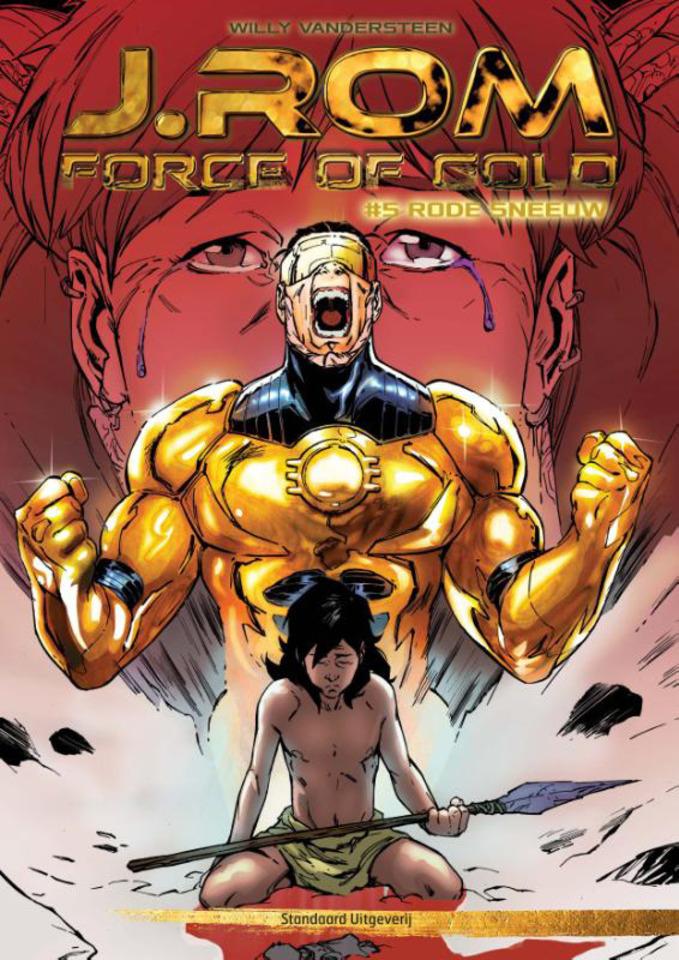 J.Rom: Force of Gold #5 cover
