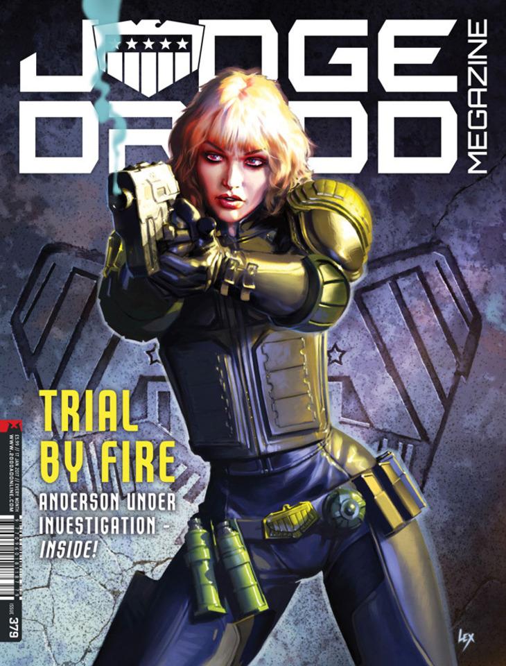 Judge Dredd Megazine #379 cover
